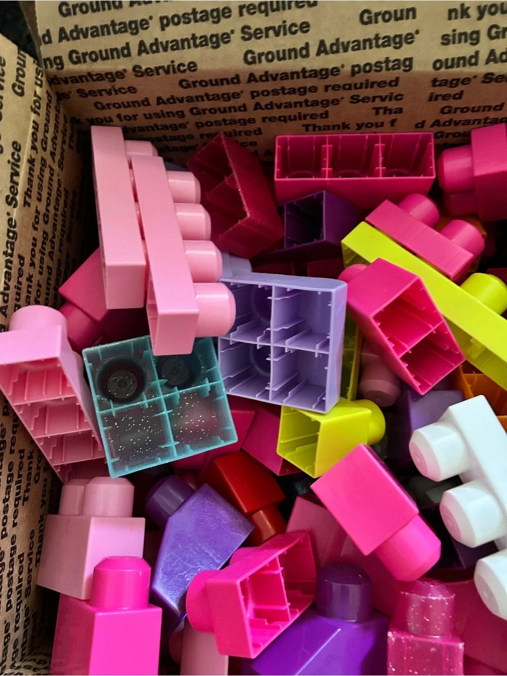 Megabloks Girl Leaning Set with Car